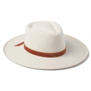 Lack of Color Val Diamond Hat White Medium 57cm